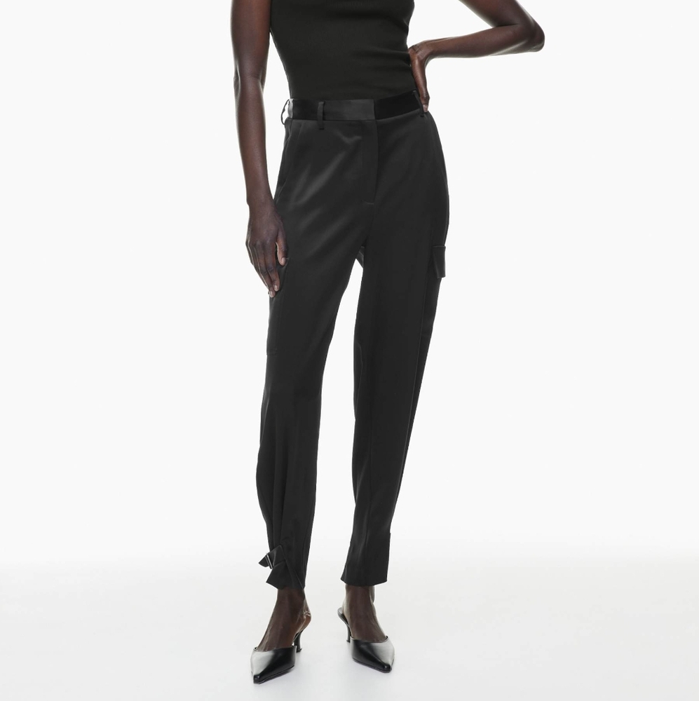 Babaton Refined Satin Cargo Pants